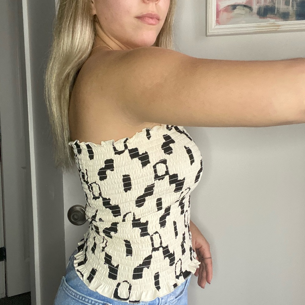 Ribbed H&M Tube Top - Picture 4 of 6